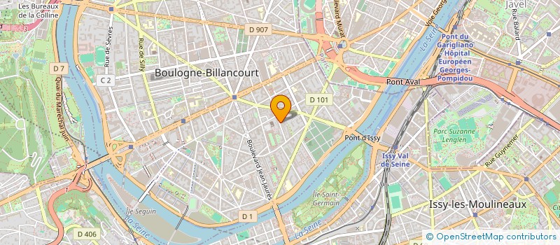 localisation de l'entreprise MONSIEUR ASHLEY SEEVATHIAN à BOULOGNE BILLANCOURT