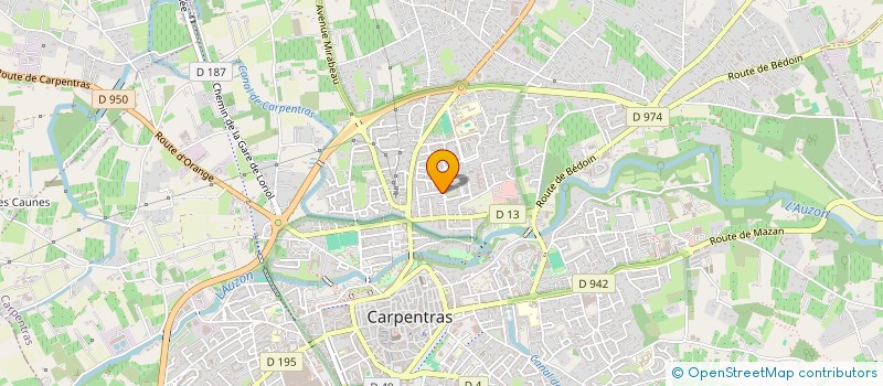 localisation de l'entreprise MONSIEUR ASHLEY SGARLATA  CARPENTRAS