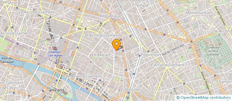 localisation de l'entreprise MONSIEUR ASHLEY VIDLER  PARIS