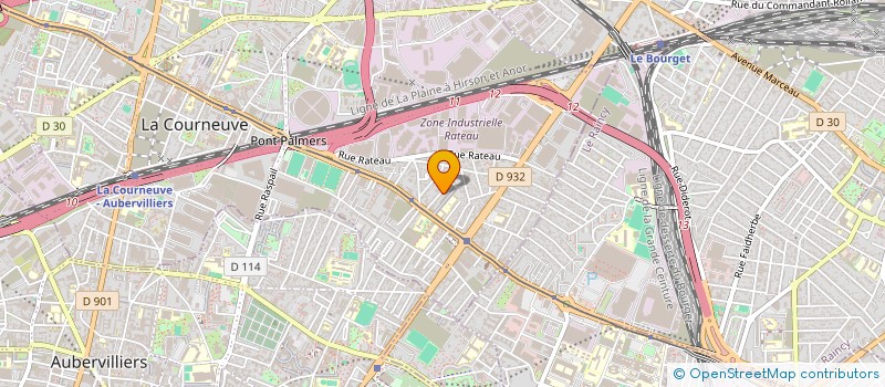 localisation de l'entreprise MONSIEUR ASHOK BHOUMIK à LA COURNEUVE