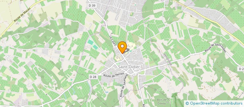 localisation de l'entreprise MONSIEUR ASHOK SHARMA  SAINT-DIDIER