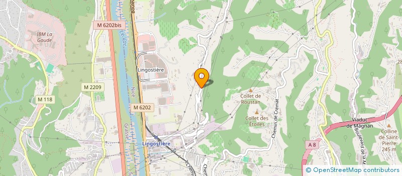 localisation de l'entreprise MONSIEUR ASHOT AMIRIAN  NICE