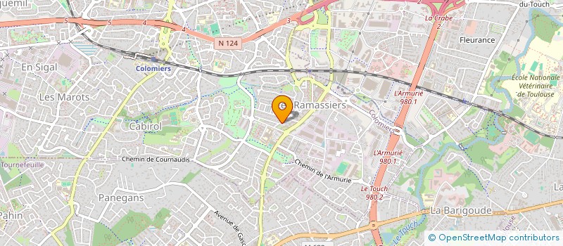 localisation de l'entreprise MONSIEUR ASHOT HAMBARTSOUMIAN à COLOMIERS