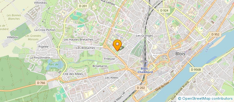 localisation de l'entreprise MONSIEUR ASHOT UNUSYAN  BLOIS