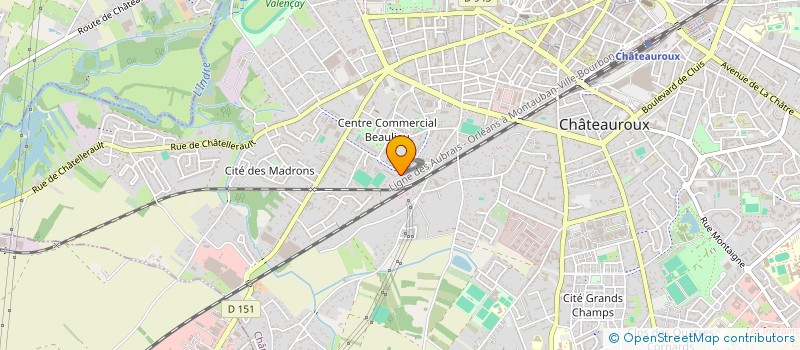 localisation de l'entreprise MONSIEUR ASHRAF ABDELLA ABDOULLAY à CHATEAUROUX