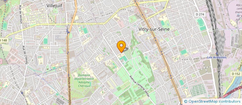 localisation de l'entreprise MONSIEUR ASHRAF ALASSANI  VITRY-SUR-SEINE