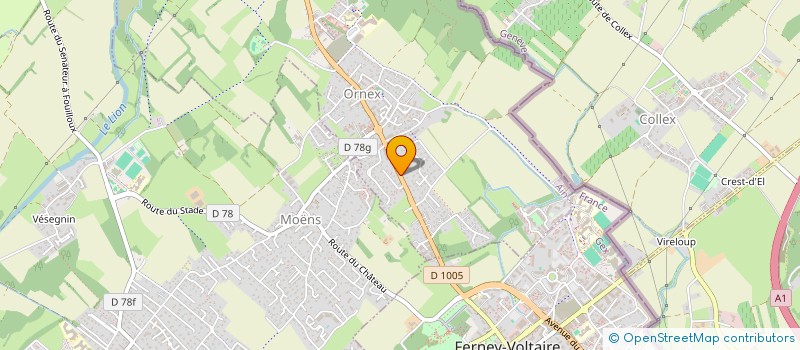 localisation de l'entreprise MONSIEUR ASHRAF MOHAMMAD  ORNEX