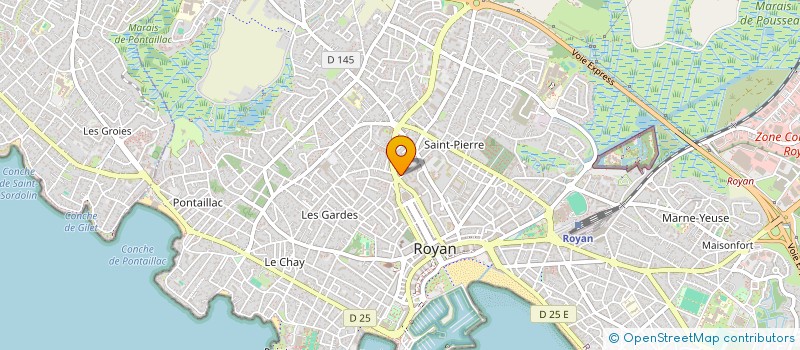 localisation de l'entreprise MONSIEUR ASHRAF NADEEM  ROYAN