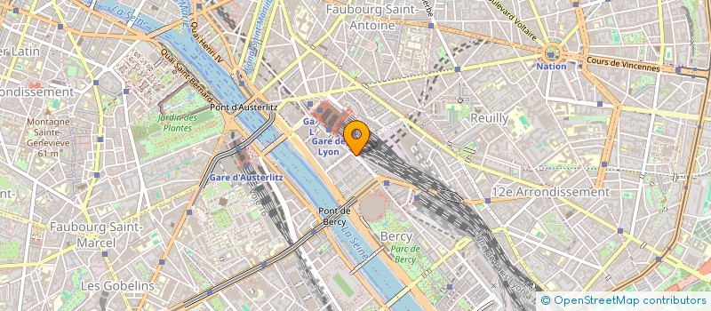 localisation de l'entreprise MONSIEUR ASHRAF ZITOUNI  PARIS 12