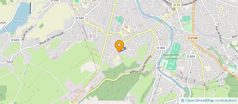 localisation de l'entreprise MONSIEUR ASHTI HASSAN MOHSEN  MONTLUCON