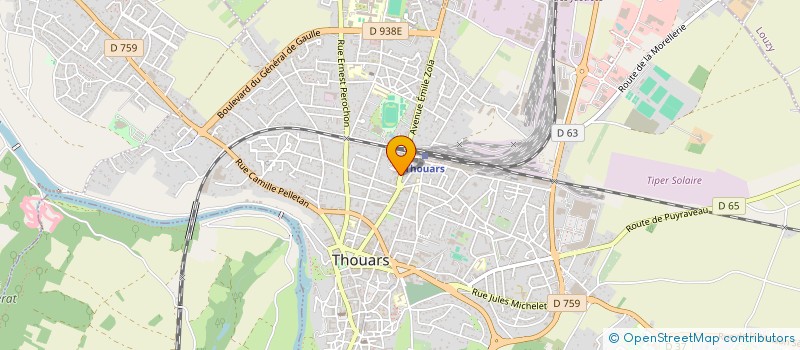 localisation de l'entreprise MONSIEUR ASHTI SULAIMAN à THOUARS