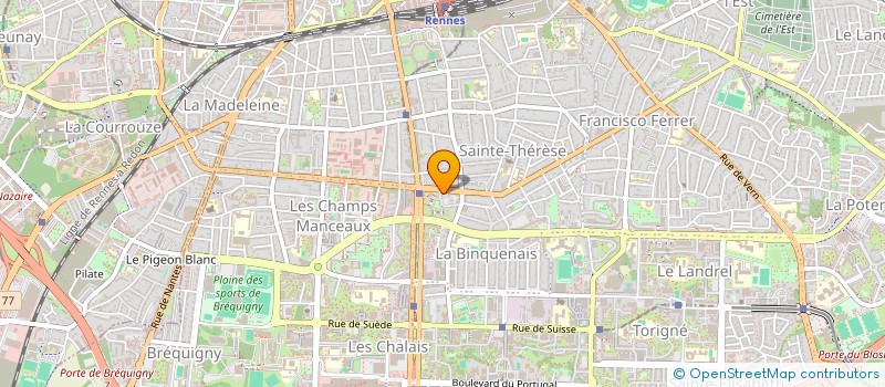 localisation de l'entreprise MONSIEUR ASHUQULLAH KAMALI  CHANTEPIE