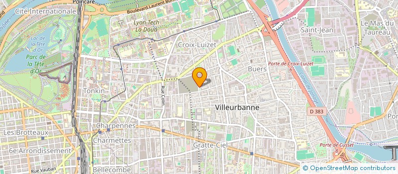 localisation de l'entreprise MONSIEUR ASHUQULLAH MOMAND  VILLEURBANNE