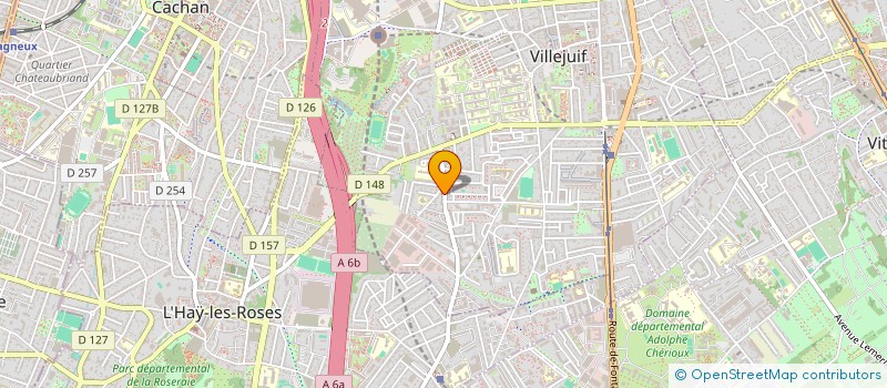 localisation de l'entreprise MONSIEUR ASHWINKUMAR CONTRACTOR  VILLEJUIF