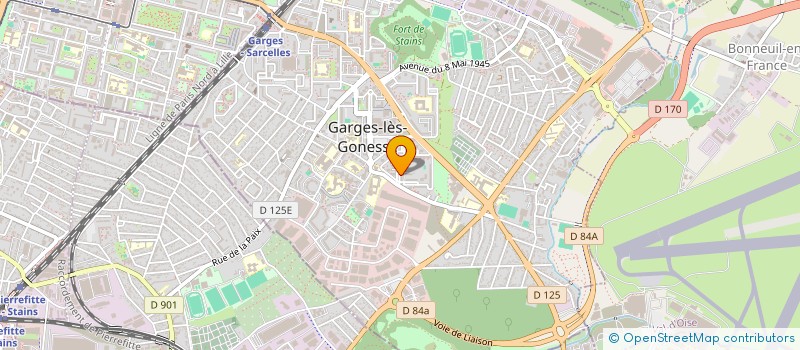 localisation de l'entreprise MONSIEUR ASIF KHAN  GARGES-LES-GONESSE