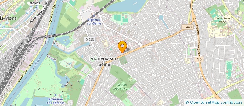 localisation de l'entreprise MONSIEUR ASIF NISAR à VIGNEUX-SUR-SEINE