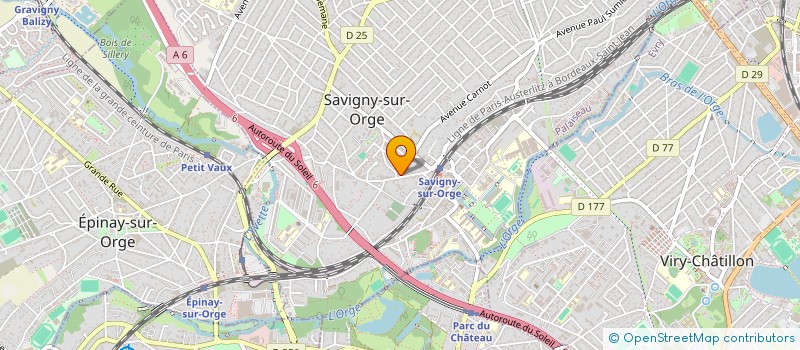 localisation de l'entreprise MONSIEUR ASIF QADERI à SAVIGNY-SUR-ORGE