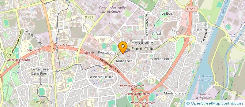 localisation de l'entreprise MONSIEUR ASIF RASOOLI à HEROUVILLE-SAINT-CLAIR