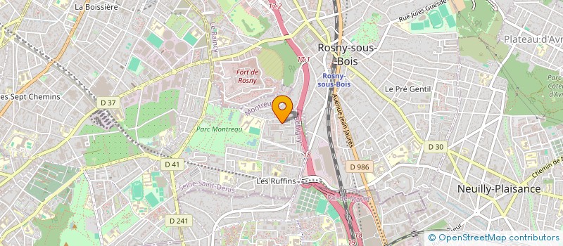 localisation de l'entreprise MONSIEUR ASIF SIKDER à MONTREUIL