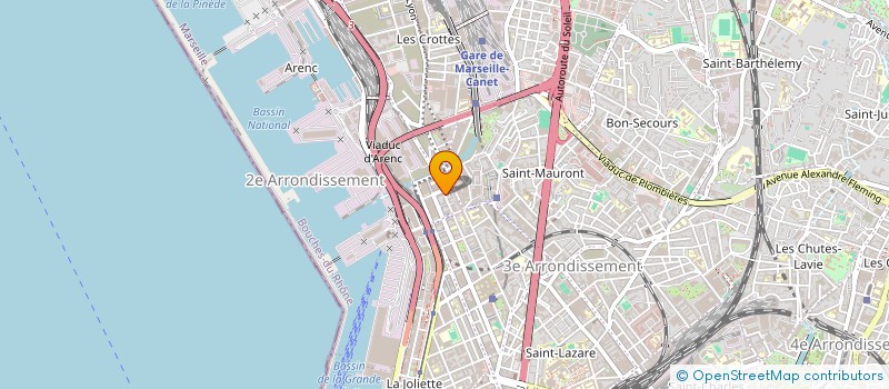 localisation de l'entreprise MONSIEUR ASIF WAZIR à MARSEILLE 2EME