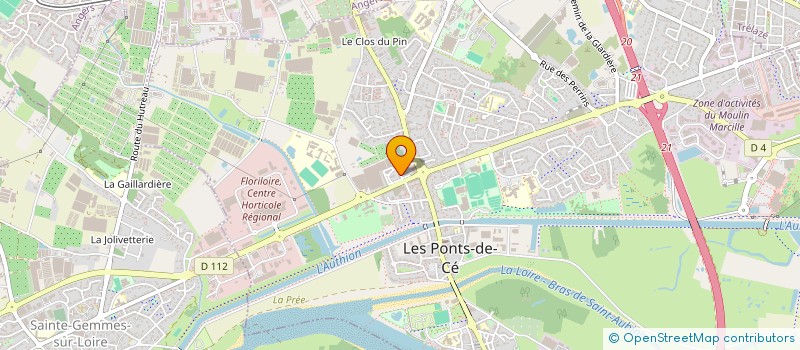 localisation de l'entreprise MONSIEUR ASIFKHAN ABDULRAHIMZI  LES PONTS-DE-CE