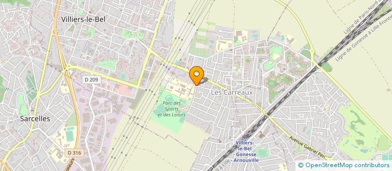 localisation de l'entreprise MONSIEUR ASILKHAN OMARI  CERGY