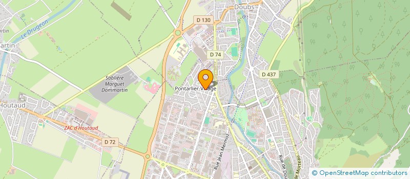 localisation de l'entreprise MONSIEUR ASIM CIMEN  PONTARLIER