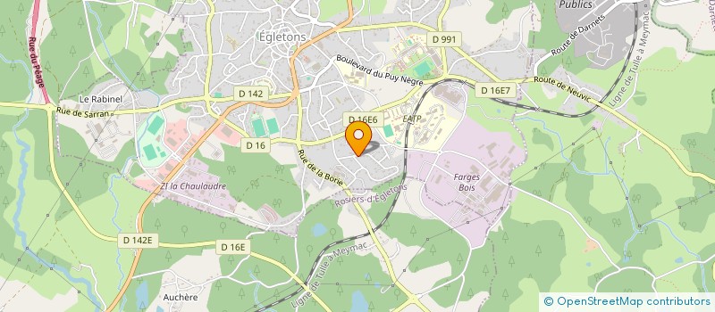 localisation de l'entreprise MONSIEUR ASIM DEMIR à EGLETONS