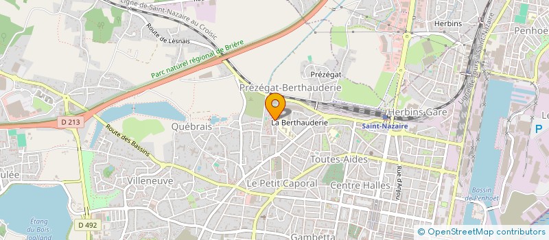 localisation de l'entreprise MONSIEUR ASIM ELHADI MUSTAFA ABAKAR  SAINT-NAZAIRE