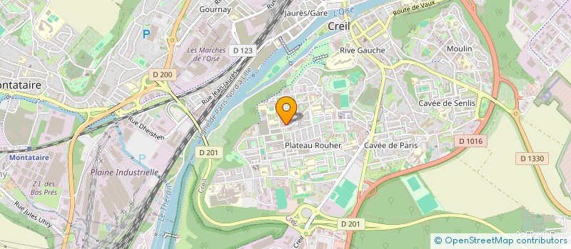 localisation de l'entreprise MONSIEUR ASIM NAWAZ MOHAMMAD  CREIL