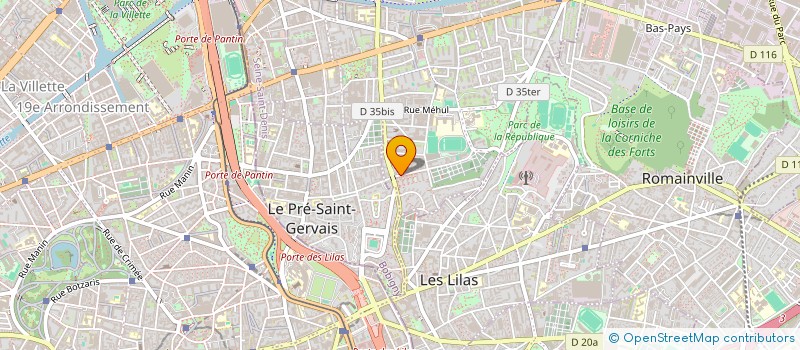 localisation de l'entreprise MONSIEUR ASIM ZENGIN  PANTIN