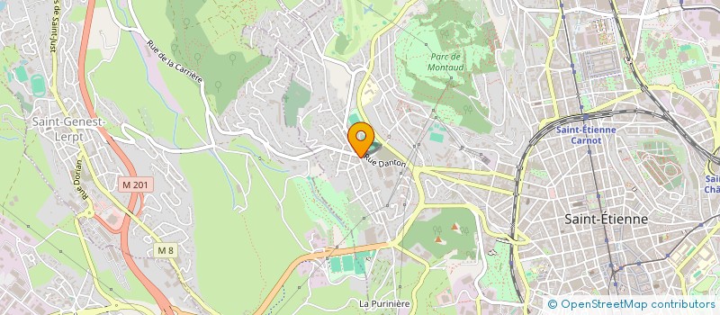 localisation de l'entreprise MONSIEUR ASIREM MAAFA  SAINT-ETIENNE