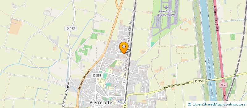 localisation de l'entreprise MONSIEUR ASKERI AYAZ  PIERRELATTE