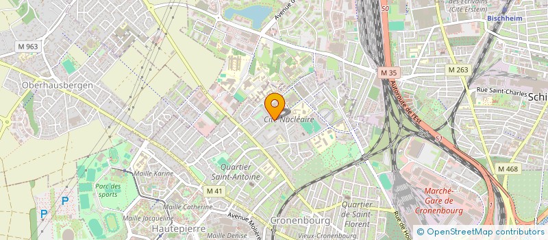 localisation de l'entreprise MONSIEUR ASKHAB BASKHANOV à STRASBOURG