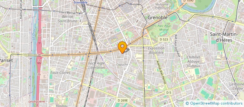 localisation de l'entreprise MONSIEUR ASKHAB TCHERKHIGOV à GRENOBLE