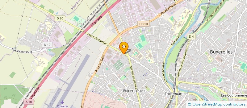 localisation de l'entreprise MONSIEUR ASKIA YARO  POITIERS