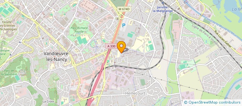 localisation de l'entreprise MONSIEUR ASKIN OFLAR à VANDŒUVRE-LES-NANCY