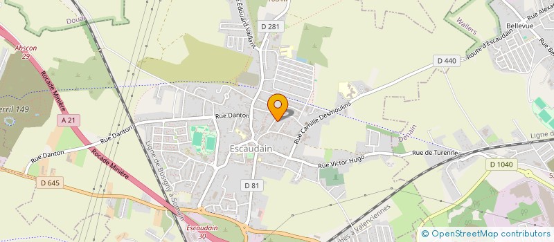 localisation de l'entreprise MONSIEUR ASLAM MONTUELLE AIT M'RIM  ESCAUDAIN