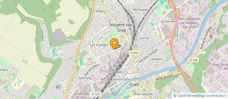 localisation de l'entreprise MONSIEUR ASLAM MUHAMMAD  NOGENT-SUR-OISE