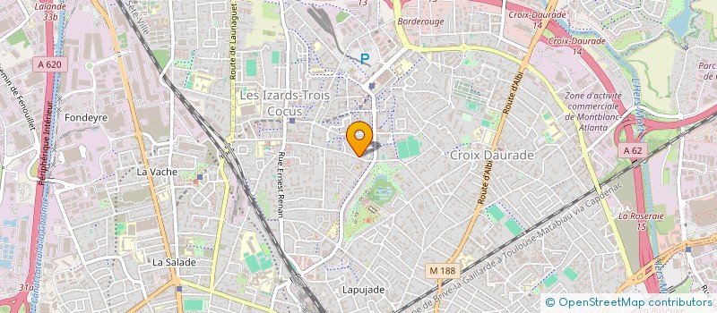 localisation de l'entreprise MONSIEUR ASLAM REZAI  TOULOUSE