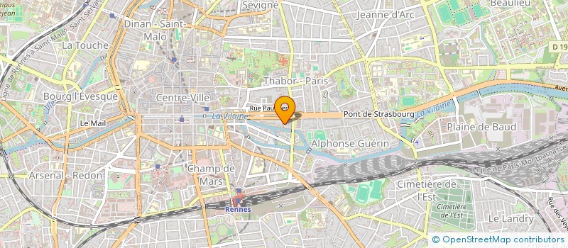 localisation de l'entreprise MONSIEUR ASLAMBEK DAOUDOV à RENNES