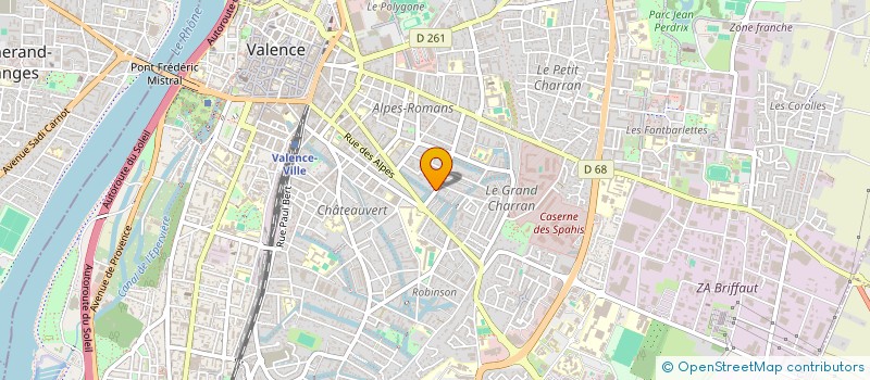 localisation de l'entreprise MONSIEUR ASLAN IBRAGUIMOV  VALENCE