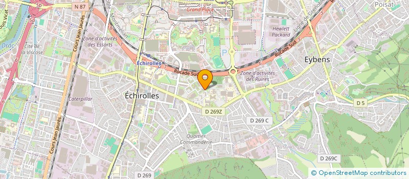 localisation de l'entreprise MONSIEUR ASMAIL ARYOUB  ECHIROLLES