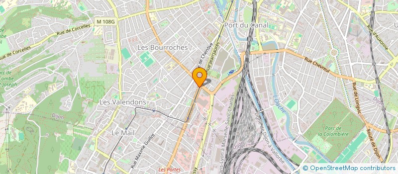 localisation de l'entreprise MONSIEUR ASMATULLAH AKHUNDZADA à DIJON