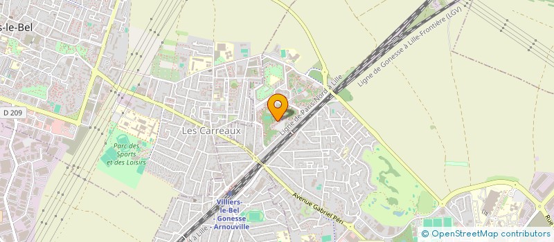 localisation de l'entreprise MONSIEUR ASMATULLAH KOTCHAI à GONESSE