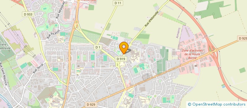localisation de l'entreprise MONSIEUR ASMEROM TESFALET à AMIENS