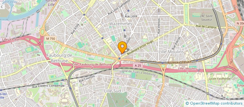 localisation de l'entreprise MONSIEUR ASO HASSAN à LILLE