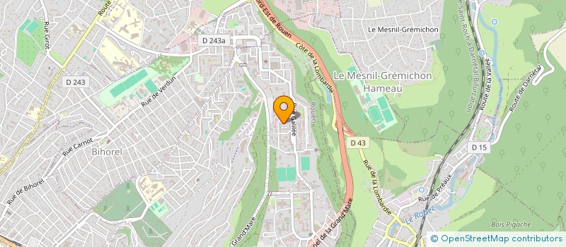 localisation de l'entreprise MONSIEUR ASRAF MAHADAWOO  ROUEN