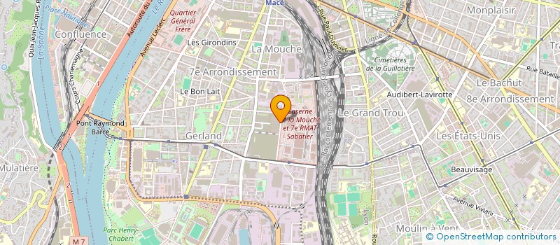 localisation de l'entreprise MONSIEUR ASSAD ACHIQ  LYON