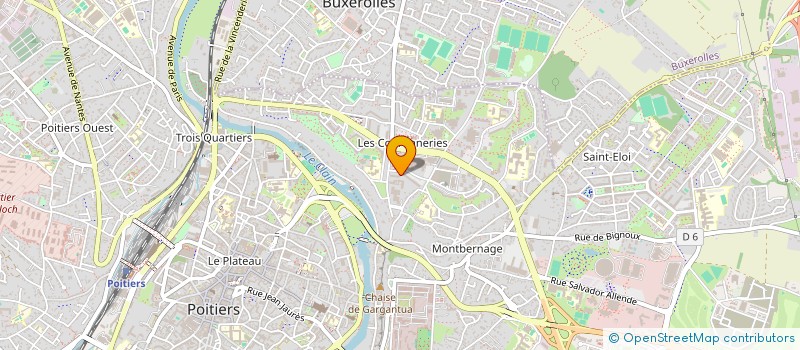 localisation de l'entreprise MONSIEUR ASSAD FAHAR MOHAMED  POITIERS